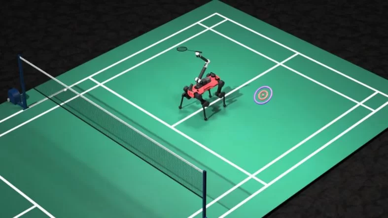 Badmintonda İnsan Rakibiyle Mücadele Eden Robot: ANYmal