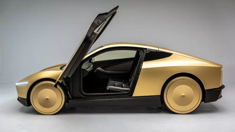Tesla Cybercab: Direksiyon ve Pedalı Olmayan Taksi Paris'te Tanıtıldı