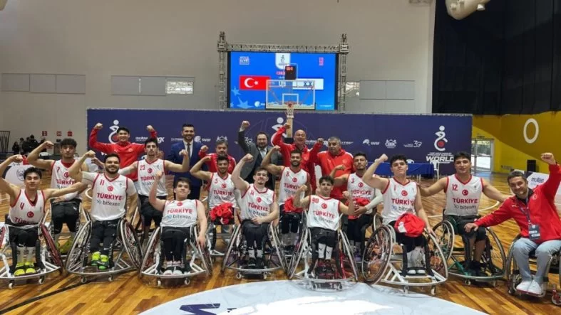 Türkiye 23 Yaş Altı Tekerlekli Sandalye Basketbol Milli Takımı, İsrail'e fark attı