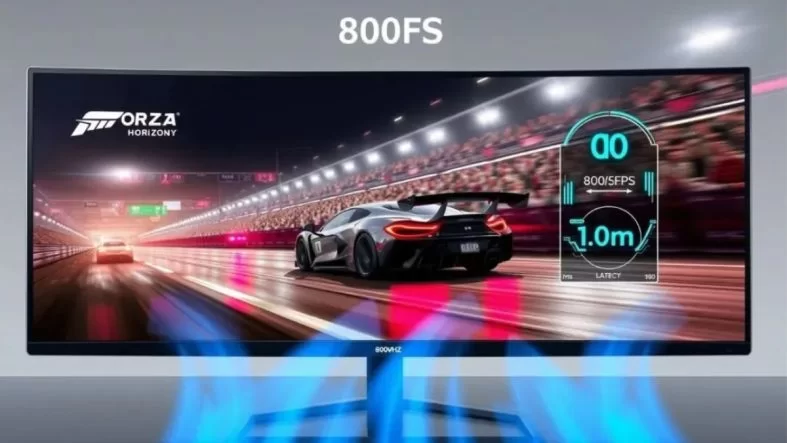 Oyuncu Monitörlerinde Yenileme Hızı Rekoru Kırıldı: Dünyanın İlk 800 Hz Monitörü