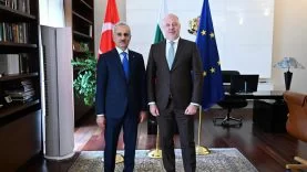 Uraloğlu, Bulgaristan'ın Başbakanı Jeliazkov'la görüşmelerde bulundu