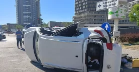 Ankara'da Dehşet Veren Trafik Kazası: İki Araç Birbirine Girdi! 2 Bebek Dahil 6 Kişi Yaralandı