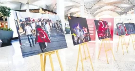 İstanbul Havalimanı, 15 Temmuz Sergisine Ev Sahipliği Yapıyor