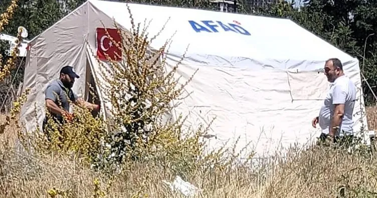 39 yaşındaki kadın, çadırda hayatını kaybetti!