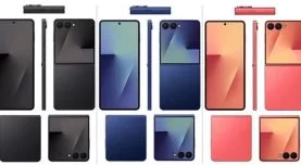 Samsung'un Yeni Katlanabilir Telefon Modelleri İçin Görseller Sızdı