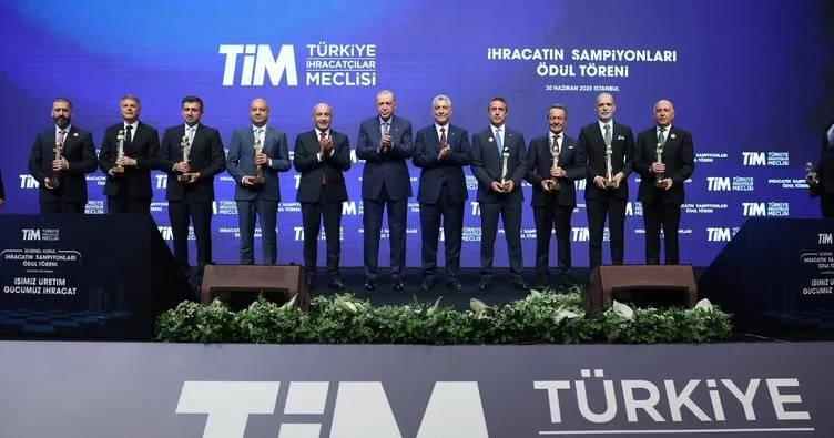 Cumhurbaşkanı Erdoğan, ihracatın şampiyonlarıyla buluştu: “Yıl sonunda enflasyonda 20'li rakamları görmeyi hedefliyoruz”