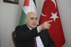 Filistin'in yeni Ankara Büyükelçisi Abu Jaish, Türkiye'nin ülkesinin en büyük destekçisi olduğunu söyledi Açıklaması